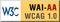 icona livello di conformit� AA, W3C-WAI Web Content Accessibility Guidelines 1.0