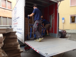 Arrivo Collezione Senni in Museo